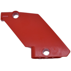 Technic, Panel Curved #61 5 x 7 Tapered Left - Red Technic, Panel Curved #61 5 x 7 Tapered Left - Red