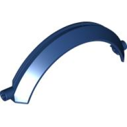 Technic, Panel Car Mudguard Arched 13 x 2 x 5 Half Circle - Dark Blue Technic, Panel Car Mudguard Arched 13 x 2 x 5 Half Circle - Dark Blue