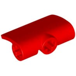 Technic, Panel Curved 2 x 3 x 1 - Red Technic, Panel Curved 2 x 3 x 1 - Red