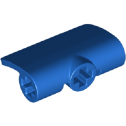 Technic, Panel Curved 2 x 3 x 1 - Blue Technic, Panel Curved 2 x 3 x 1 - Blue