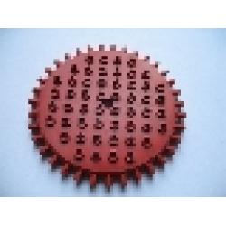 Technic, Gear Samsonite 35 Tooth - Red
