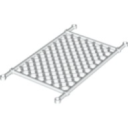 Net, Plastic 8 x 14 Lattice - White