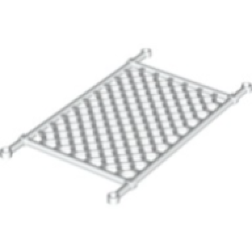 Деталь LEGO 30923 Net, Plastic 8 x 14 Lattice - White