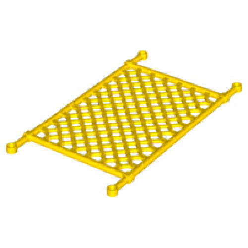 Деталь LEGO 30923 Net, Plastic 8 x 14 Lattice - Yellow
