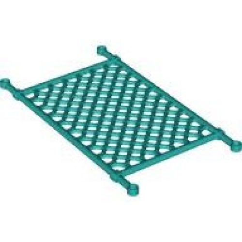 Деталь LEGO 30923 Net, Plastic 8 x 14 Lattice - Dark Turquoise