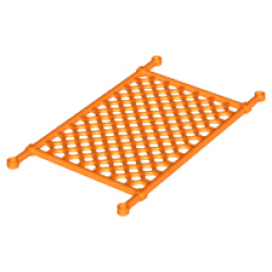 Net, Plastic 8 x 14 Lattice - Orange