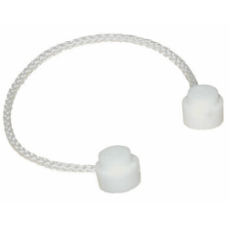 String with End Studs (10L Overall) with (Same Color) Studs Pattern - White