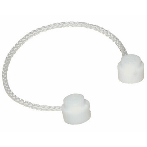 Деталь LEGO x127c10pb01 String with End Studs (10L Overall) with (Same Color) Studs Pattern - White