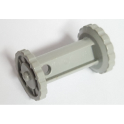 String Reel 1 x 4 x 2 Drum with Friction Spokes - Light Gray