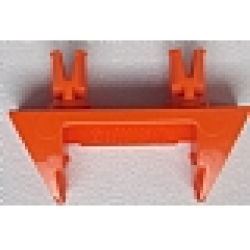 String Reel 1 x 4 x 2 Holder with 2 Technic Pins - Orange