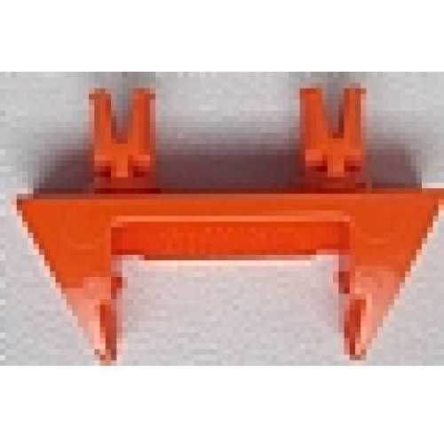 Деталь LEGO 30636 String Reel 1 x 4 x 2 Holder with 2 Technic Pins - Orange