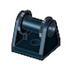 String Reel 2 x 2 Holder with Black Drum (2584 / 2585) - Black String Reel 2 x 2 Holder with Black Drum (2584 / 2585) - Black