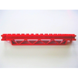 Support 2 x 16 x 2 Girder Triangular Horizontal - Red