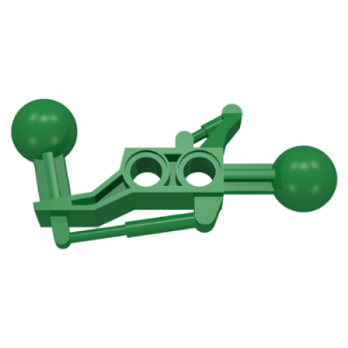 Деталь LEGO 32173 Technic Ball Joint 2 x 7 with 2 Ball Joint - Green