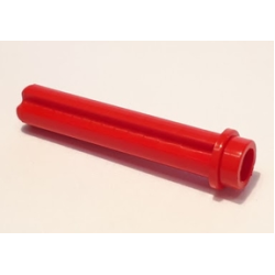 Technic, Axle 3L with Stud - Red