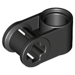 Technic, Axle and Pin Connector Perpendicular - Black Technic, Axle and Pin Connector Perpendicular - Black