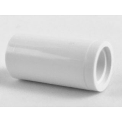 Technic, Pin Connector Round 2L without Slot (Pin Joiner Round) - White Technic, Pin Connector Round 2L without Slot (Pin Joiner Round) - White