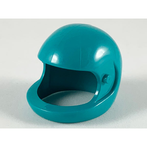 Деталь LEGO 2715 Technic, Figure Accessory Helmet - Dark Turquoise