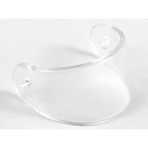 Деталь LEGO 2716 Technic, Figure Accessory Helmet Visor - Trans-Clear