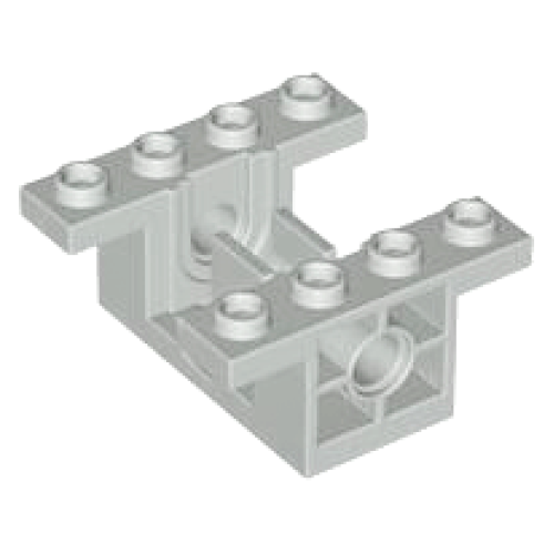 Деталь LEGO 6585 Technic, Gearbox 4 x 4 x 1 2/3 - Light Gray