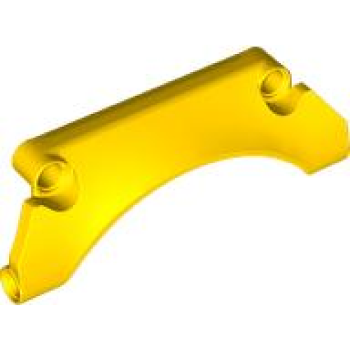 Деталь LEGO 42531 Technic, Panel Car Mudguard Arched #30 9 x 2 x 3 Straight Top - Yellow