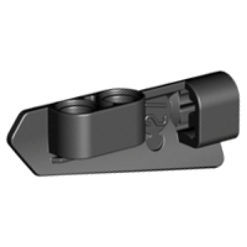 Деталь LEGO 11946 Technic, Panel Fairing #21 Very Small Smooth, Side B - Black