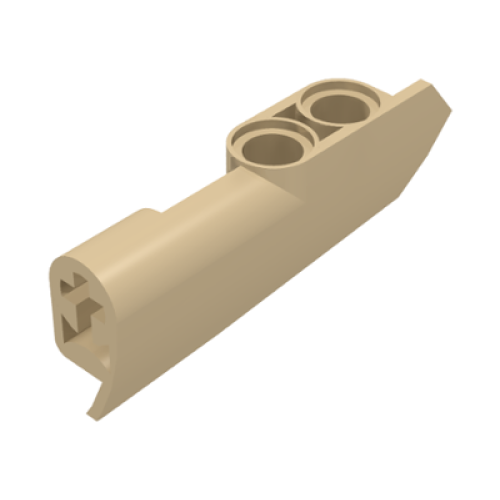 Деталь LEGO 11946 Technic, Panel Fairing #21 Very Small Smooth, Side B - Tan