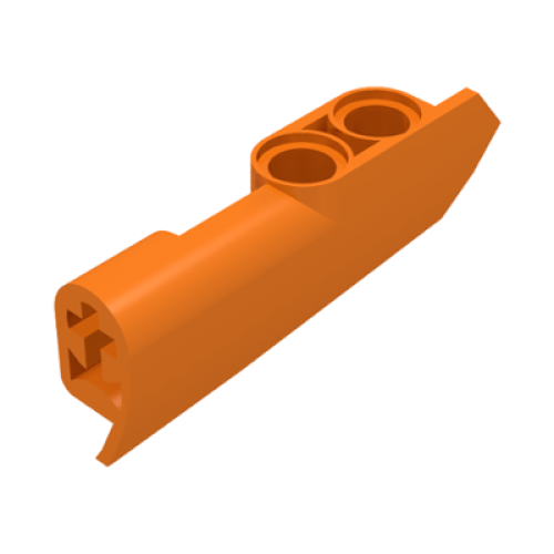 Деталь LEGO 11946 Technic, Panel Fairing #21 Very Small Smooth, Side B - Orange