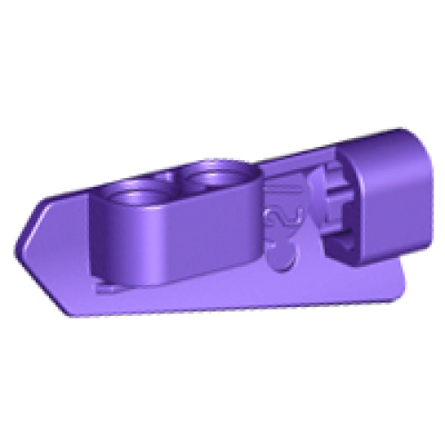 Деталь LEGO 11946 Technic, Panel Fairing #21 Very Small Smooth, Side B - Dark Purple