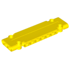 Technic, Panel Plate 3 x 11 x 1 - Yellow