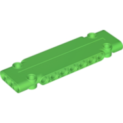 Technic, Panel Plate 3 x 11 x 1 - Bright Green
