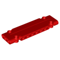 Technic, Panel Plate 3 x 11 x 1 - Red