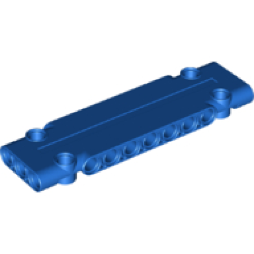 Деталь LEGO 15458 Technic, Panel Plate 3 x 11 x 1 - Blue