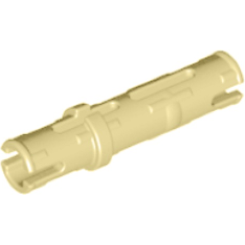 Деталь LEGO 6558 Technic, Pin 3L with Friction Ridges - Tan