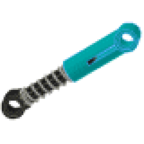 Деталь LEGO 731c01 Technic, Shock Absorber 6.5L with Black Piston Rod (Undetermined Type) - Dark Turquoise
