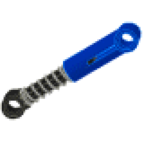 Деталь LEGO 731c01 Technic, Shock Absorber 6.5L with Black Piston Rod (Undetermined Type) - Blue
